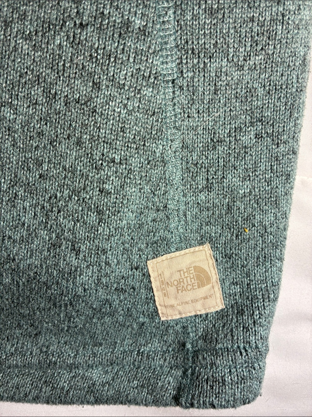 The North Face Women's Funnel Neck Fleece Pullover Teal Green Size Large - Picture 10 of 10